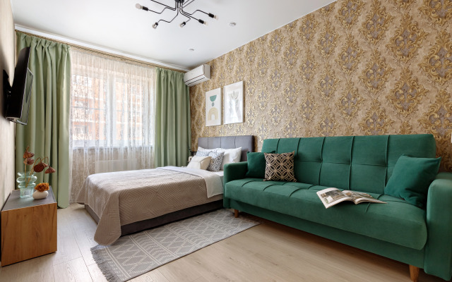One bedroom with a Balcony and a City view Flat