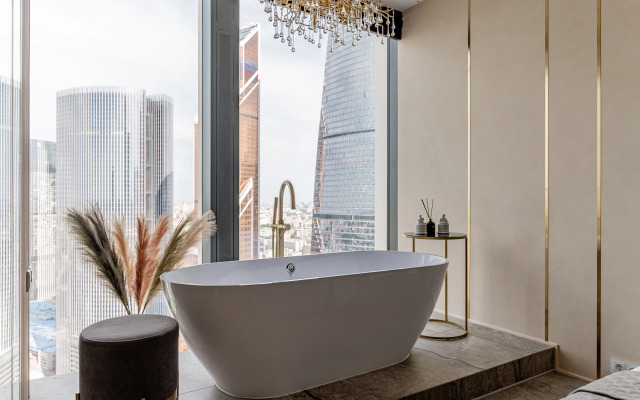 Апартаменты Элитные в Москва Сити! Хаммам и Сауна