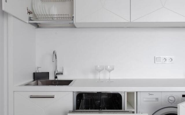 Апартаменты Квартира Cтудия у метро Бухарестская