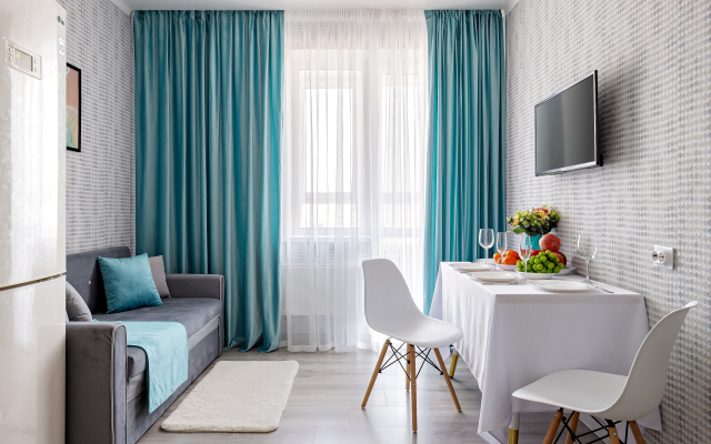 Апартаменты с бассейном и зоной барбекю