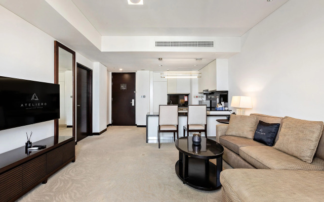 Апартаменты Marriott 1BR with Dubai Marina View