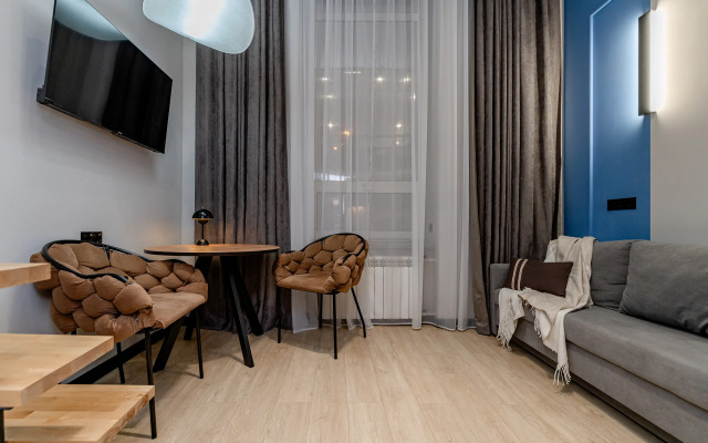 Апартаменты Эстетская студия Zen Home со вторым этажом