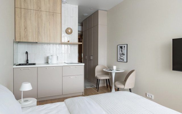 Апартаменты Уютная студия для романтических встреч 626