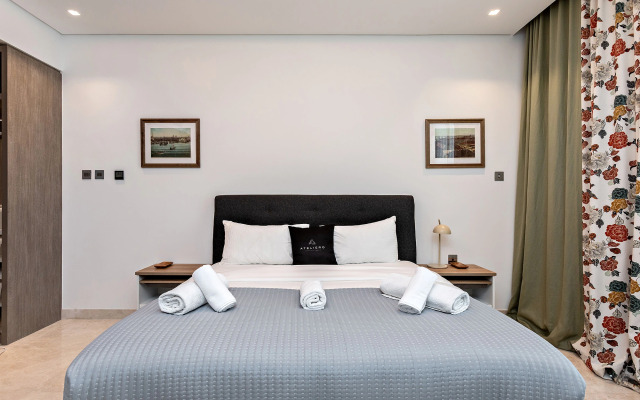 Апартаменты Sterling 1BR with Burj Khalifa View