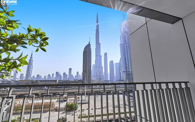 Bnbmehomes Stylish 3BR with Burj Khalifa view-410 Apartments
