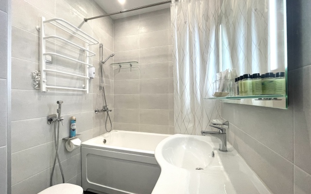 Апартаменты Fresh двухкомнатные с 2 спальнями и ванной