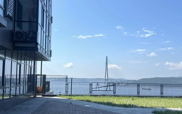 Studiya s Shikarnym Vidom na More Flat