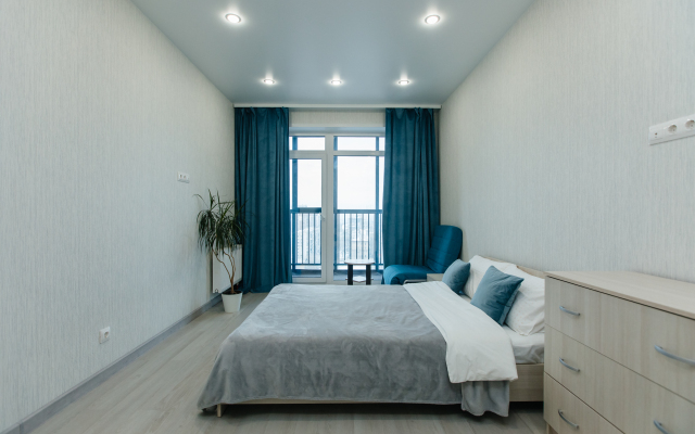 Квартира Комфортная Двухкомнатная с Видом на Реку