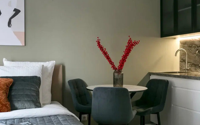 Квартира Дизайнерская Студия на 13 Этаже