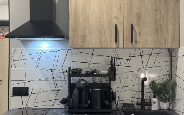 Апартаменты Пижама: "Шалфей" с кухней и стиральной машиной