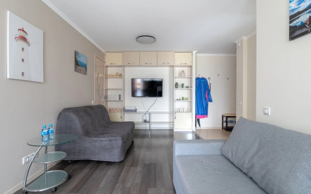 Апартаменты Двухкомнатные с двуспальной кроватью и двумя диванами