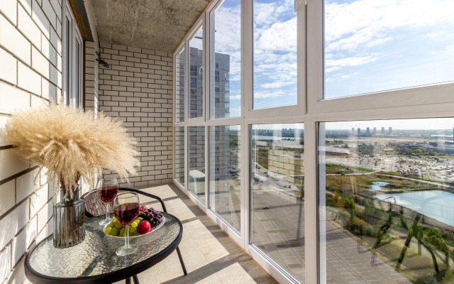 Квартира с видом на озеро