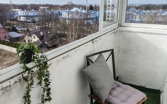 Апартаменты Теплый Берег с видом на Финский залив