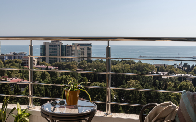 Sochi Tsentr Vid Na More I Zakatyi Flat