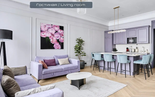 Апартаменты Просторные 4 Комнатные от PiterApartments рядом с Эрмитажем и Дворцовой Площадью — фото 5