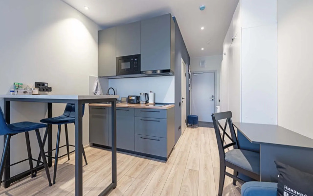 Квартира Современная студия с оборудованной кухней