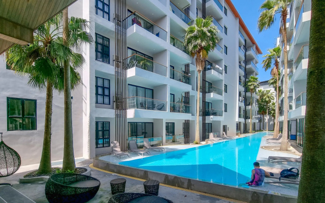 Апартаменты 2-комнатные Palmyrah 5 мин до пляжа Сурин PALM-C302