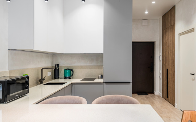 Flat Inn na Naberezhnoy v Zhk River Park na prospekte Likhachyova Apartments