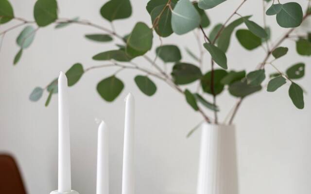 Квартира в синих тонах