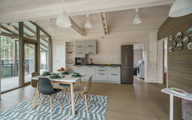 Частный дом пространства три тома у Финского залива