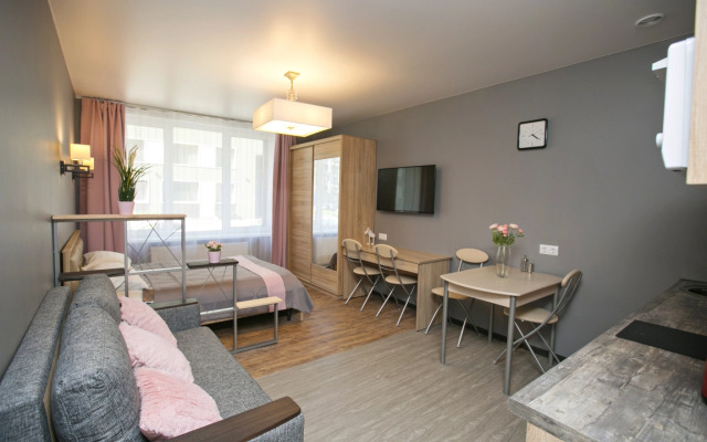 Квартира New Horizon Ovechkin Apartments Aquamarine  рядом с Московским вокзалом