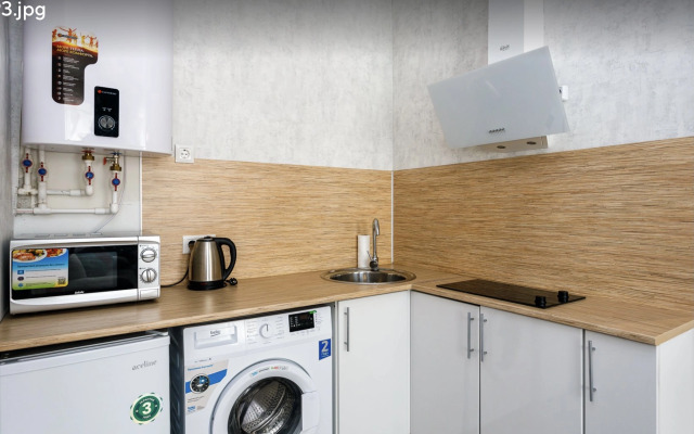 Квартира Уютная студия в центре с большой ванной