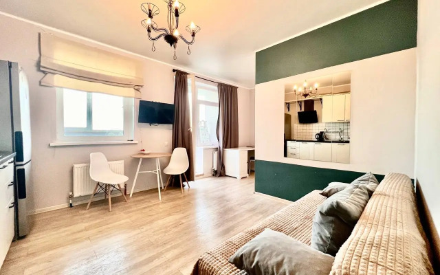 Квартира Уютная студия на Геологоразведчиков 44А