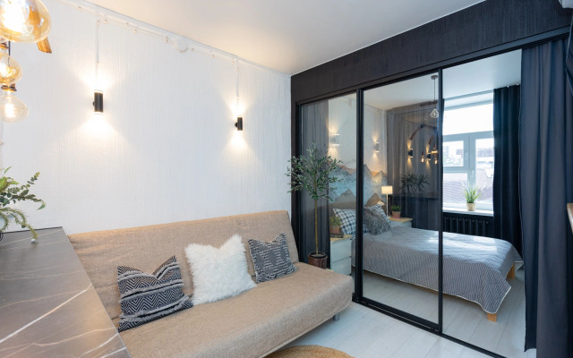 Квартира с cауной и камином Лофт Петербурга Кремль Центр Аквапарк