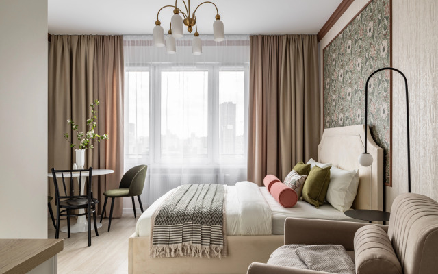 Moscow-Deluxe Comfy Studio Berzarina Flat