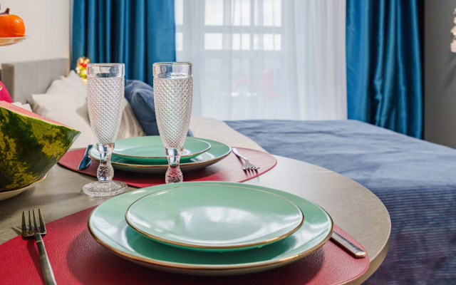 Квартира Стильная Новая Студия у Торгового Центра