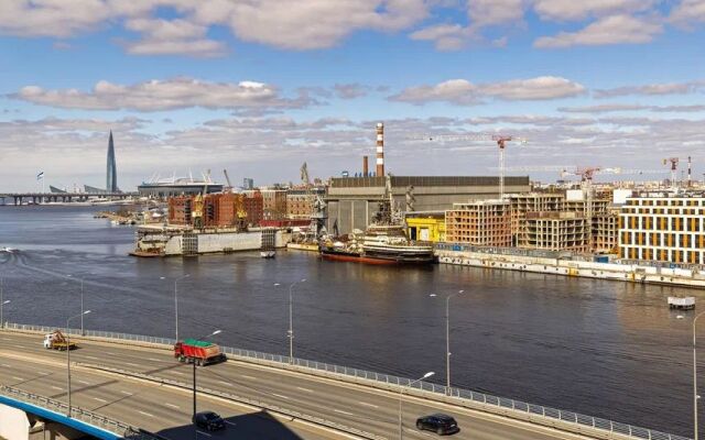 Квартира Двухкомнатная Видовая Piter Apartments в ЖК Эмеральд