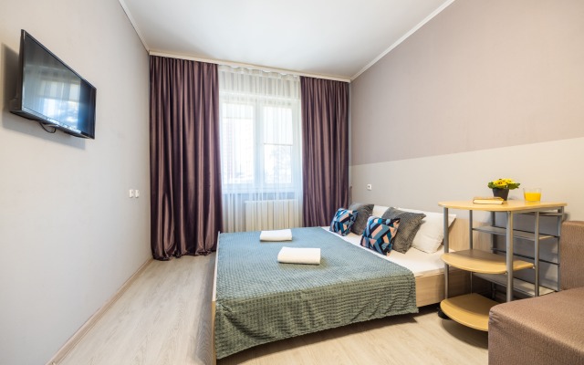 Апартаменты ДОМИНО Рядом с ТЦ Планета