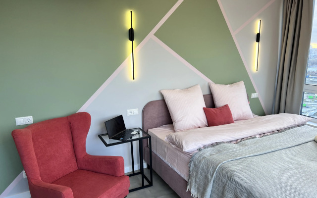 S 3-Mya Panoramnymi Oknami Na 33 Etazhe Flat