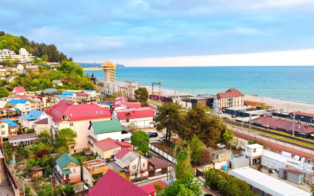 Квартира с видом на море с тремя спальными местами