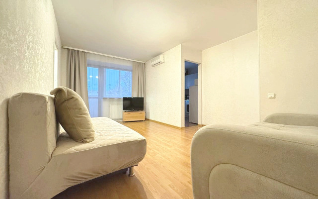 Квартира Двухкомнатная с Балконом и Кондиционером в Центре на Весенней