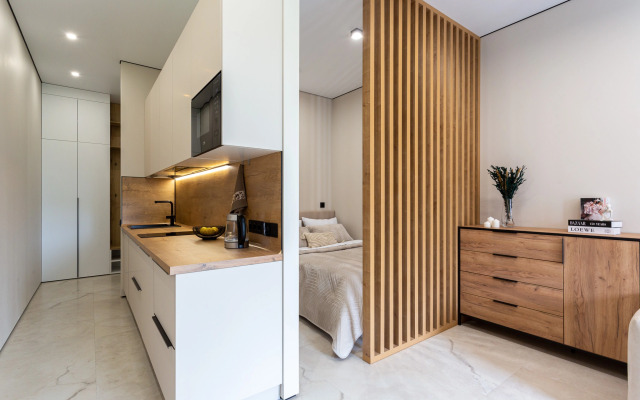 Stilnaya S Vidom Na Gory Alleya 375 Flat