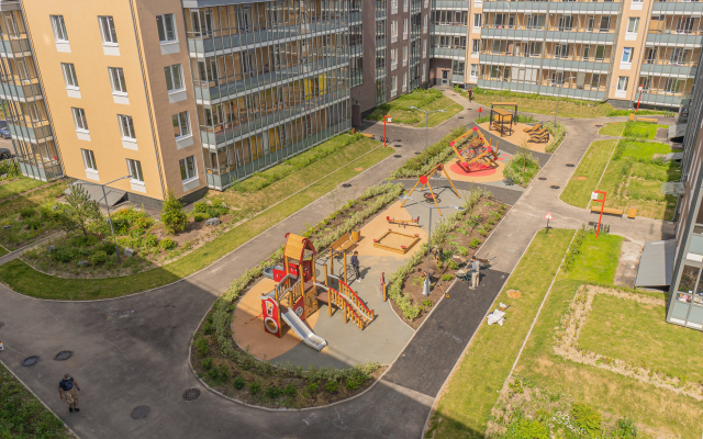 Апартаменты Двухкомнатная Квартира на Мансардном Этаже