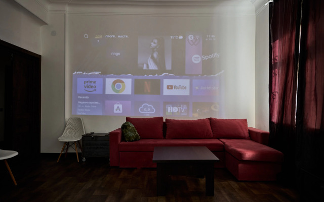 Апартаменты Новый 12-местный апартамент Ретро Стиль Кинотеатр Sony PS4
