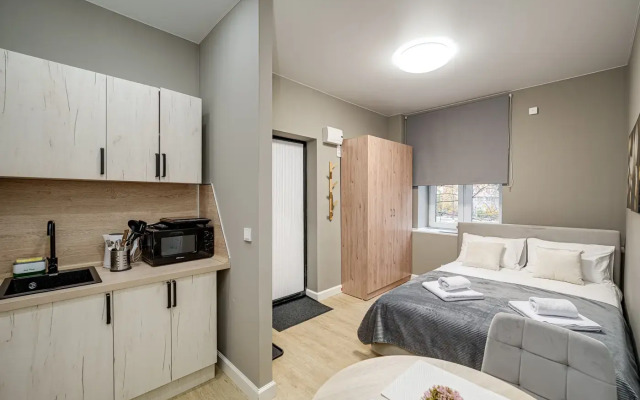 Апартаменты 7 Комфортно И Точка на Симферопольском бульваре 16к1