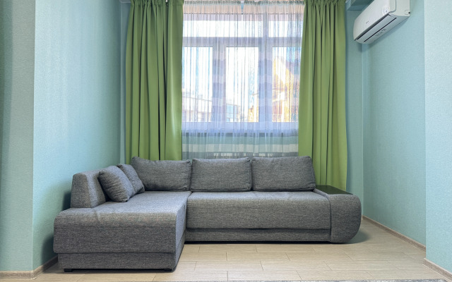 Zhk "poseydon" 836. Mamayka. Dvukhkomnatnaya S Balkonom (Trustcontrol) Flat