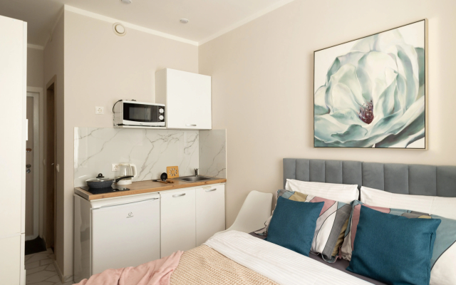 Апартаменты VeraLand на Заслонова Студия в тихом центре N3