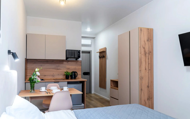 U Moskovskogo vokzala s kukhney i konditsionerom Apartments