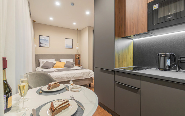 Апартаменты Студия возле Невы