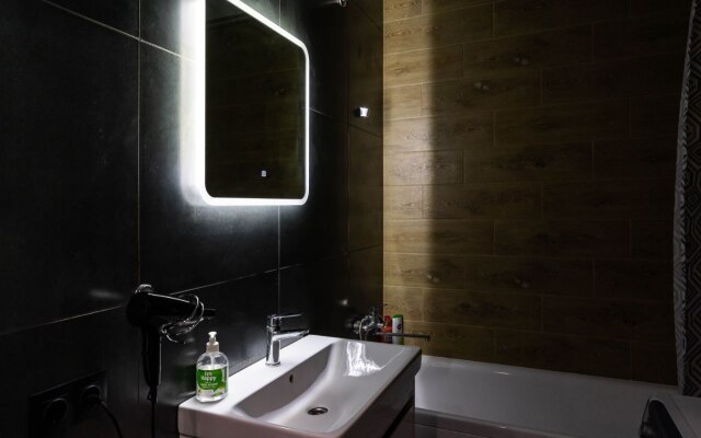 Квартира Студия с дизайнерские ремонтом и панорамным видом