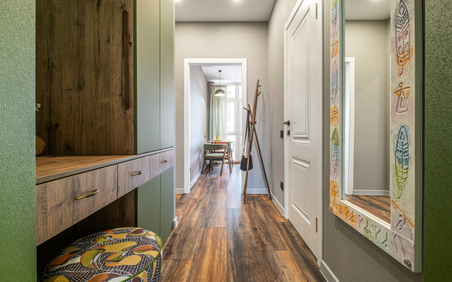 Квартира с уникальным дизайном и творческой концепцией