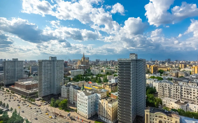 Апартаменты Нежная видовая студия Smart Host