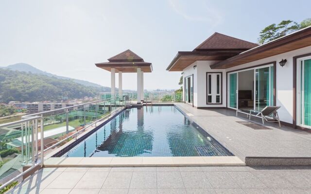 Panoramic Mountain View Villa Pool Kamala Beach