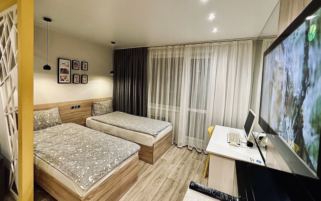 Квартира Желтая Студия на 11 Этаже