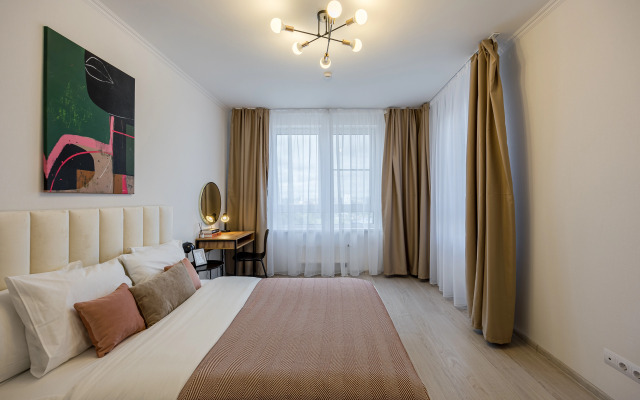 Квартира Уютная 2х комнатная у метро Нагорная