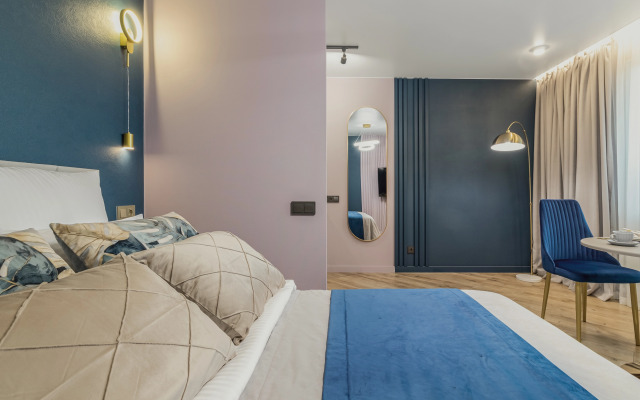 Апартаменты Дизайнерская Студия с Видом на Город на Заречной